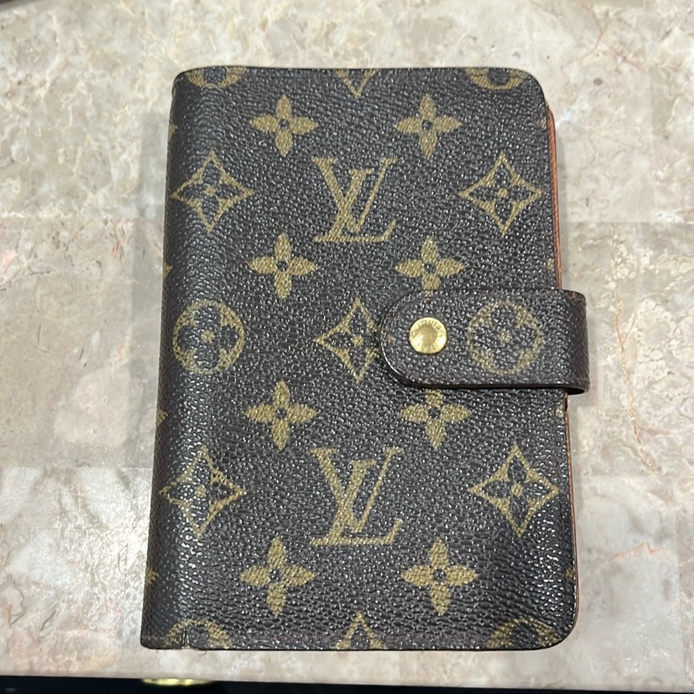 Louis Vuitton Zippy Wallet Porto Papie Zip Brown Monogram Bifold